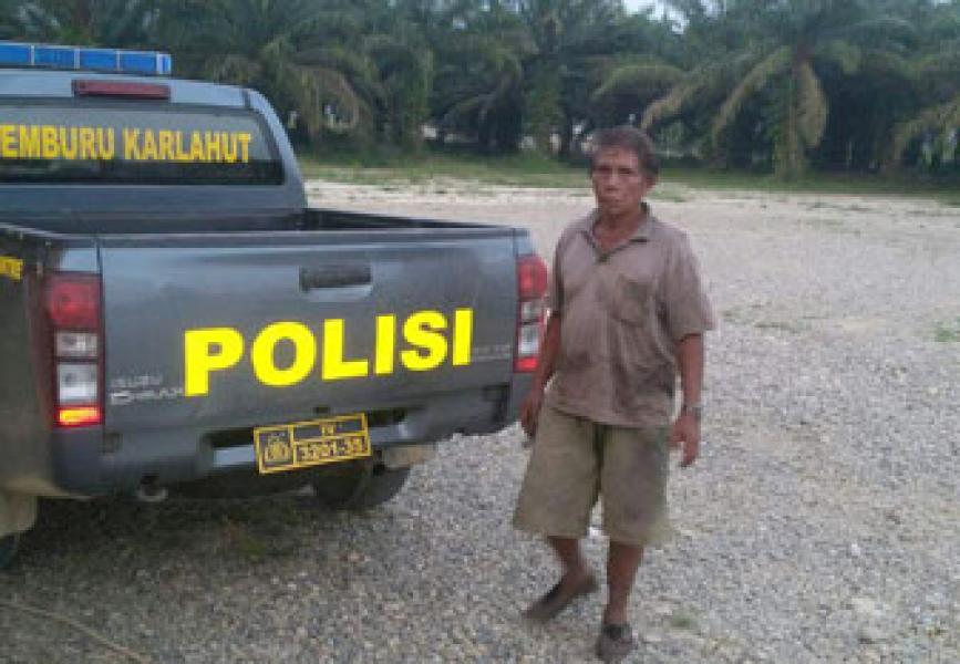 Masih Nekat Bakar Lahan, Warga Dusun I Jurong Diamankan Petugas