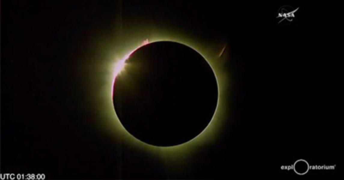 NASA Tangkap Foto Gerhana Matahari Total