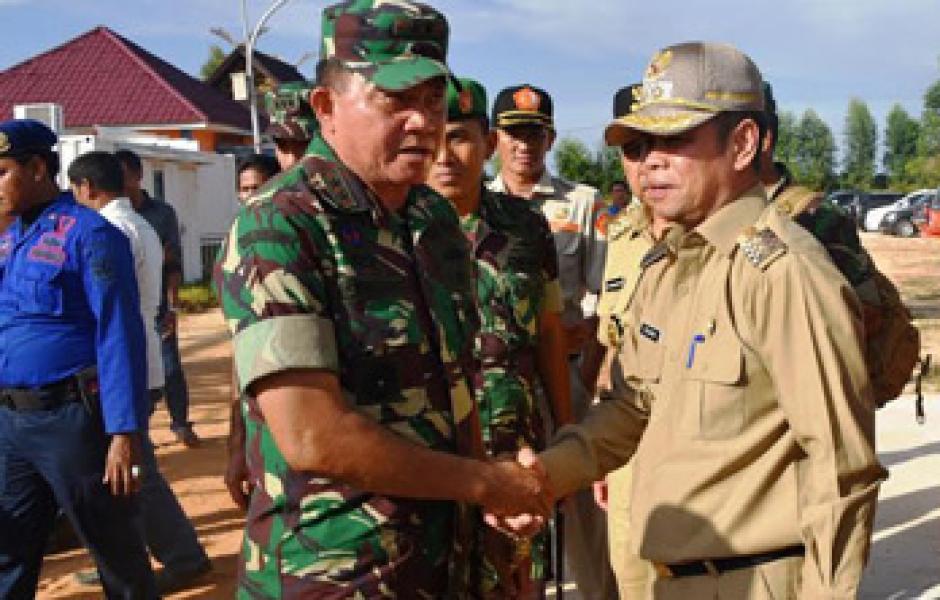 Pangdam I BB Instruksikan Prajurit Tanggap, Jangan Ada Lagi Karlahut