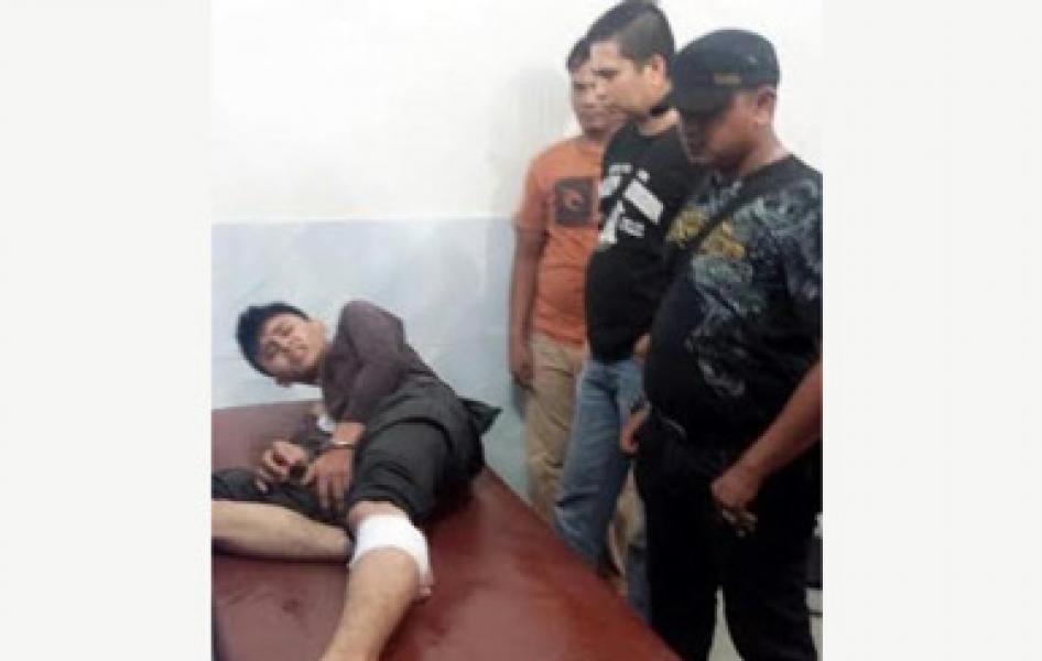 Pelaku Jambret di Pekanbaru Didor Kakinya Saat Ditangkap Polisi