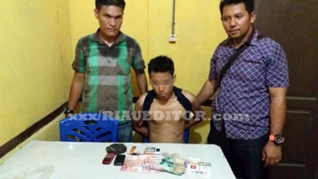 Pengedar Sabu di Rohil Dibekuk Polisi