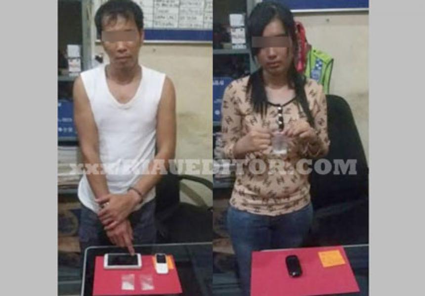 Polres Dumai Bekuk Suami Istri Bandar Narkoba Internasional