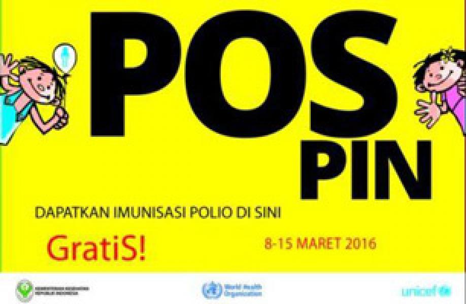 Puskesmas Palika Targetkan 3.828 Anak Ikut PIN Polio Serentak