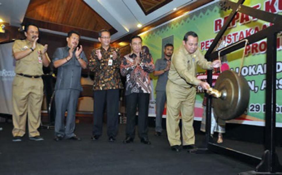 Rakor BPAD, Tumbuh Kembangkan Pustaka di Pelosok Daerah