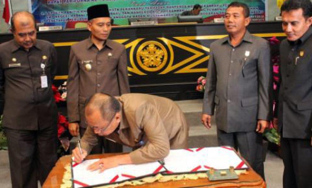 Ranperda SMP Madani Pekanbaru Disahkan