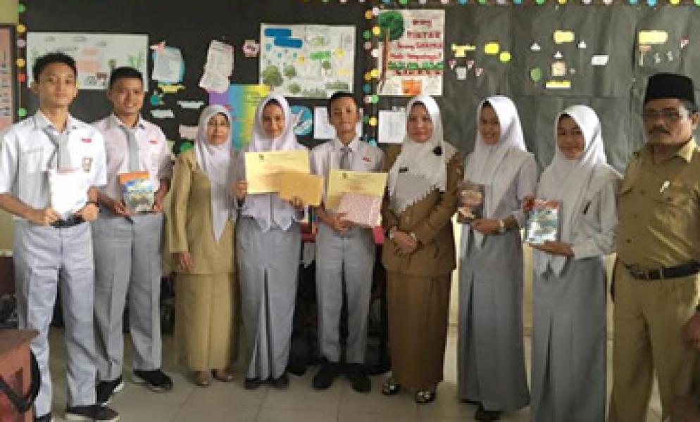 SMAN 4 Pekanbaru Gelar Pameran Buku