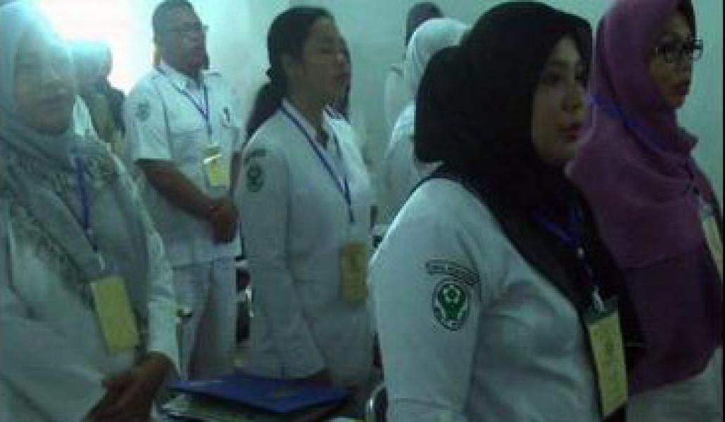 Sebanyak 200 Perawat se Rohil Peringati Hari Jadi PPNI ke 42