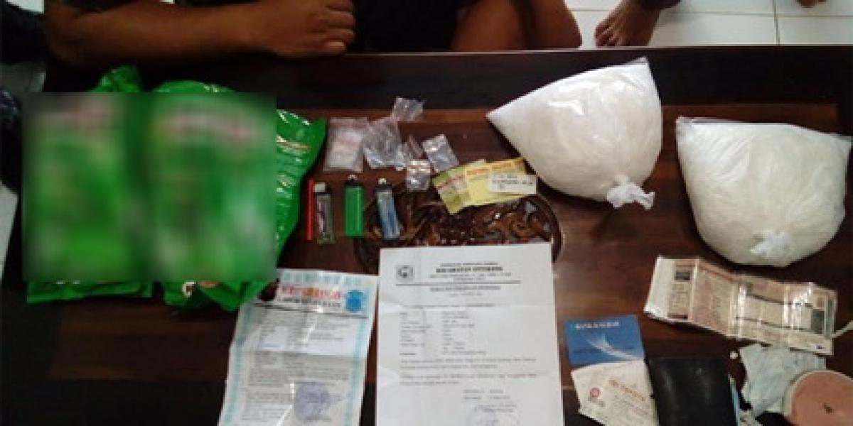 TNI Gagalkan Penyelundupan 2 Kg Narkoba Jenis Sabu di Kalimantan Barat  