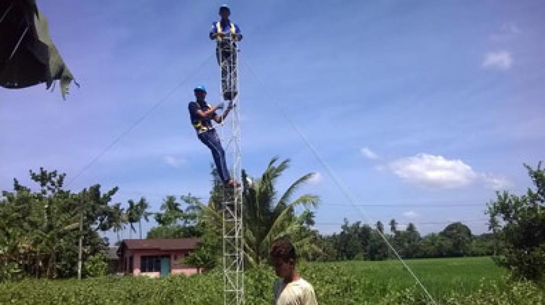 Terkait Pembangunan Tiang Wifi di Rakit Kulim, Bapemaspemdes Inhu Mengaku Tak Tahu