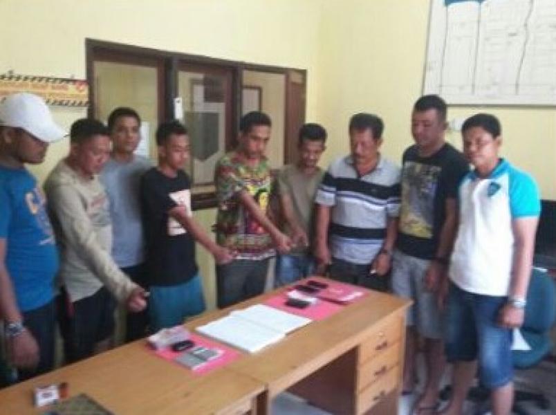 4 Pria di Inhil Ditangkap Saat Akan Bertransaksi Sabu-Sabu