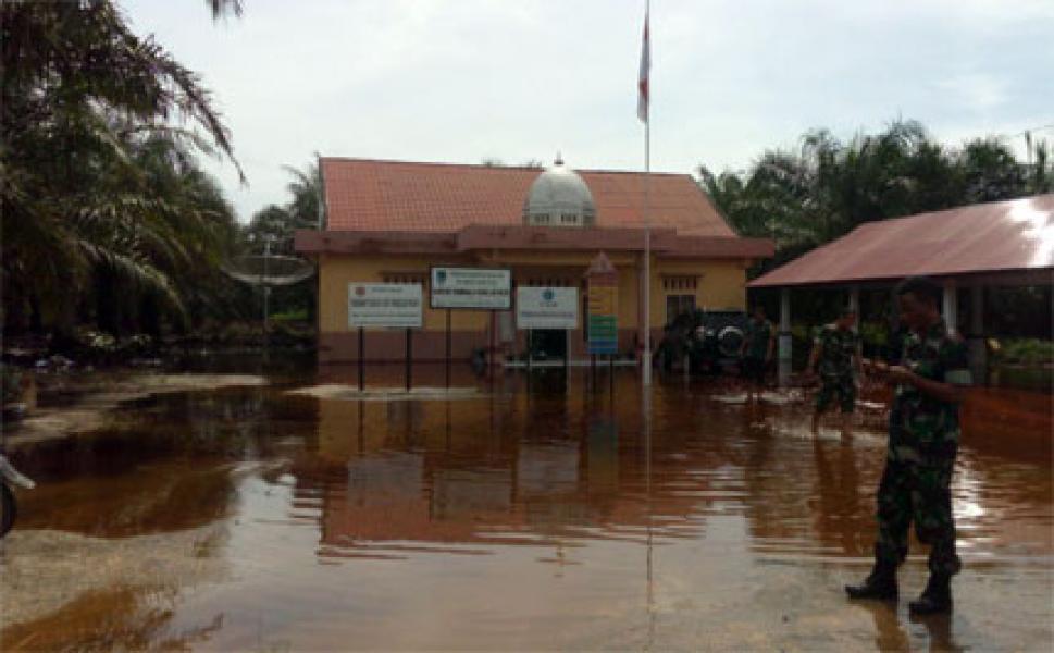 BPBD Minta Warga Tanah Putih Waspada, Banjir Mulai Naik