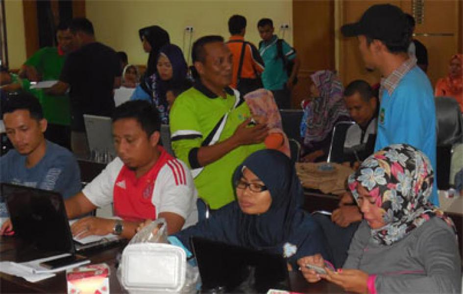 Bappeda Rohul Sosialisasi dan Launching Aplikasi E-Planning