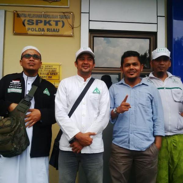 FPI Riau Dampingi Warga Laporkan Kasus Penistaan Agama di Akun Instagram