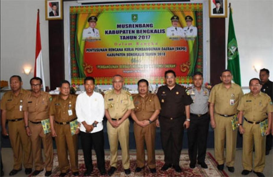 Gubri Resmi Buka Musrenbang Kabupaten Bengkalis 2018