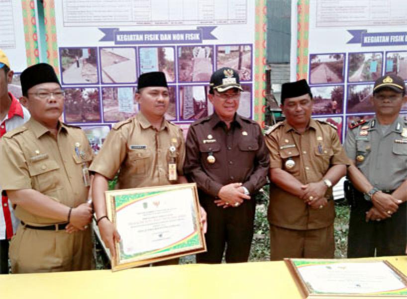 HM Wardan Resmikan Pelaksanaan DMIJ dan IKK Kecamatan Sungai Batang TA 2016