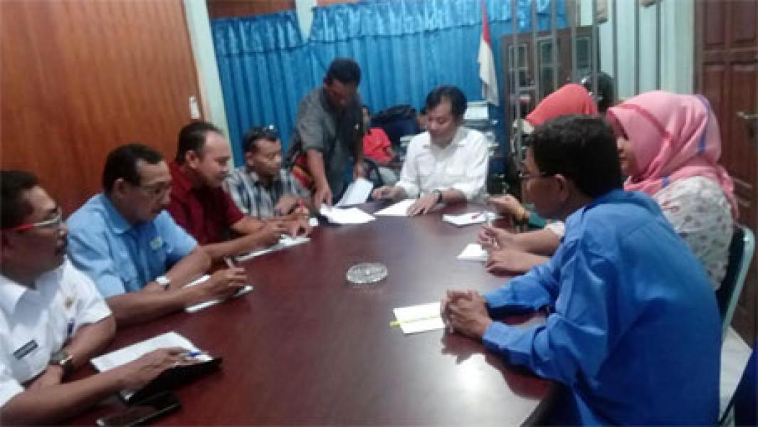 Ingin Kembali Beroperasi, Camat Pulau Burung Gelar Pertemuan Dengan PDAM Tirta Indragiri