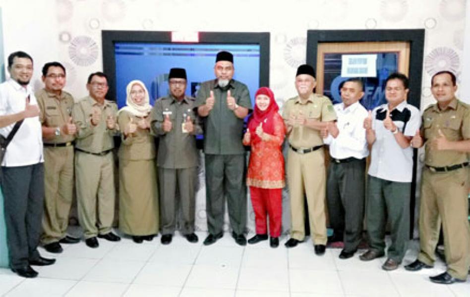 KPU dan Diskominfo Inhil Lakukan Kerjasama Publikasi Pilkada 2018