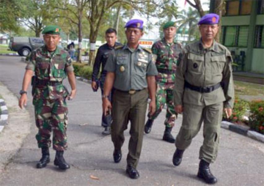 Kasrem 031/Wirabima Buka Diklatsarmil Menwa Indra Pahlawan Riau Angkatan XXXIV