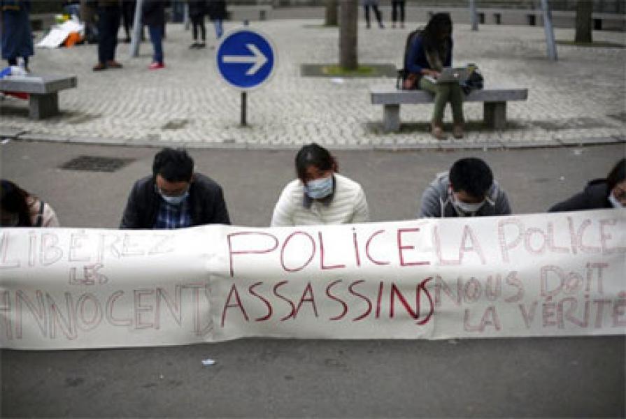 Komunitas Cina Bentrok dengan Polisi Prancis