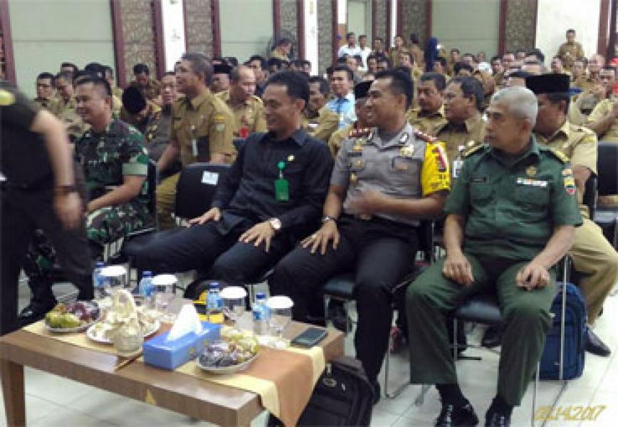 Pasiter 0313/Kampar Hadiri Musrenbang Kabupaten Kampar Tahun 2017
