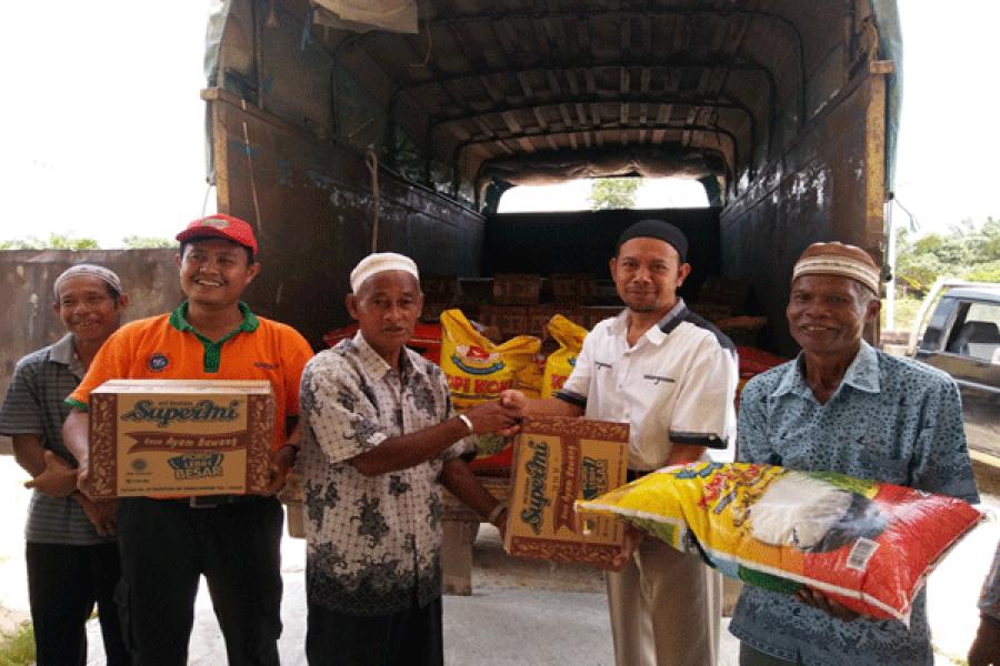Peduli Banjir, RAPP Kirim Satu Ton Beras untuk Warga Sering Pelalawan