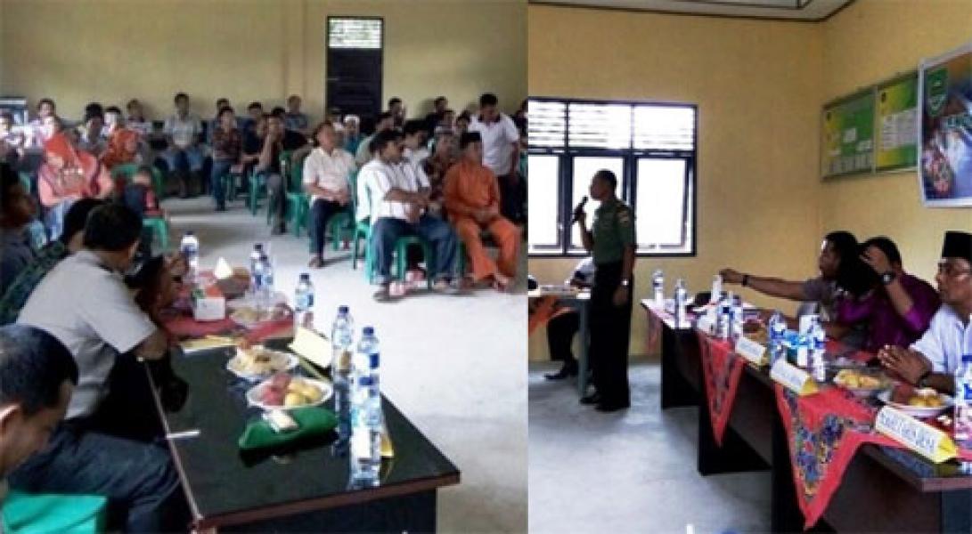 Perangi Narkoba, Danramil 02 Rambah Terus Lakukan Sosialisasi