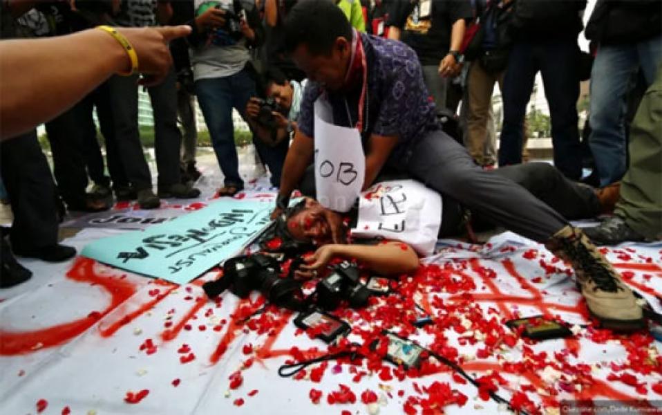 Perusahaan Pers Jangan Mau Berdamai dengan Pelaku Kekerasan Terhadap Jurnalis