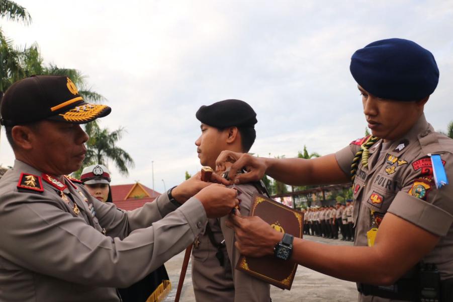 Polda Riau Gelar Apel Pasukan Ops Simpatik 2017