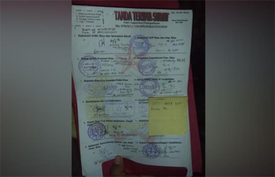 Sudah Teragenda, Staf DPRD Riau Sebut Laporan Hilang
