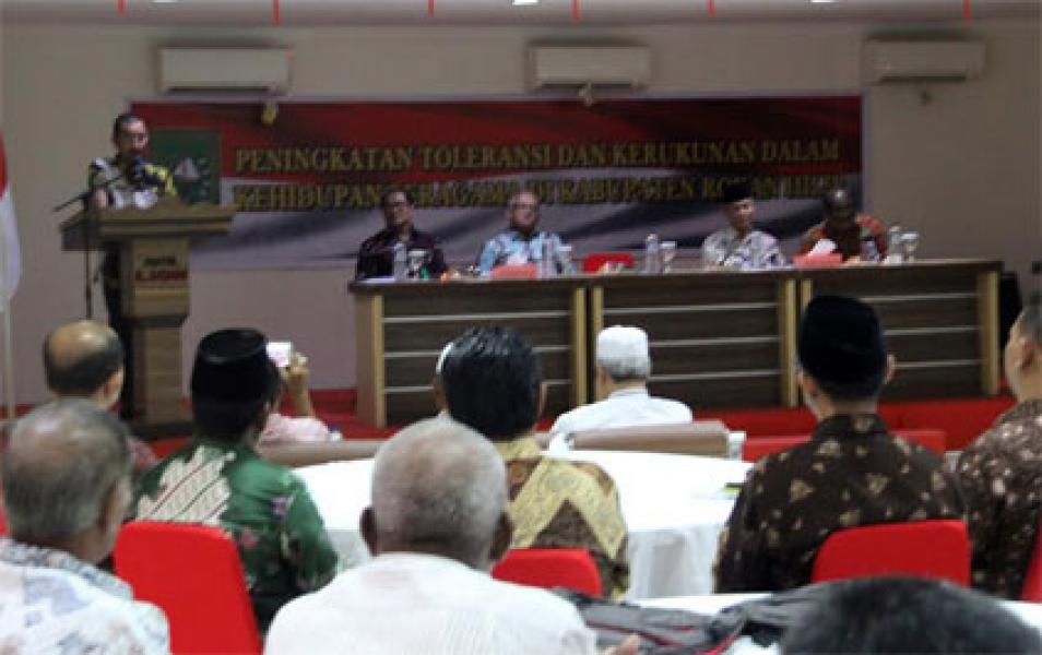 Surya Arfan: Toleransi Umat Beragama di Rohil Sudah Mantap