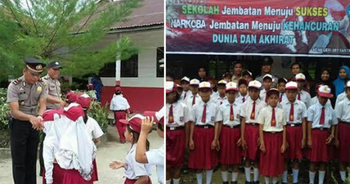 Terkait Isu Penculikan Anak, Polisi Sambangi Sekolah-Sekolah