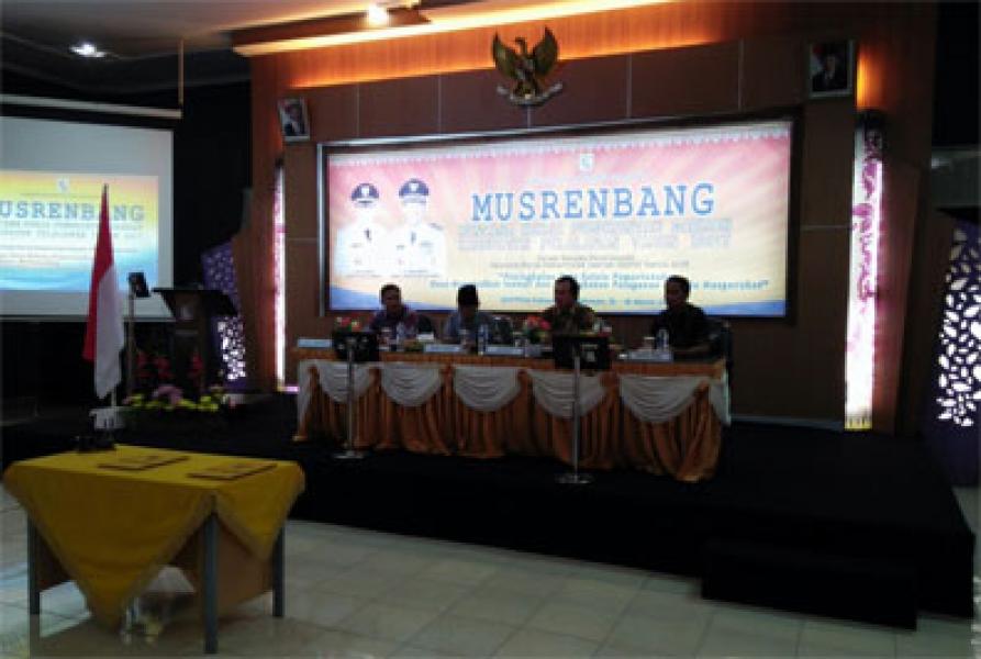 Wabup Zardewan Tutup Musrenbang Kabupaten Pelalawan Tahun 2017