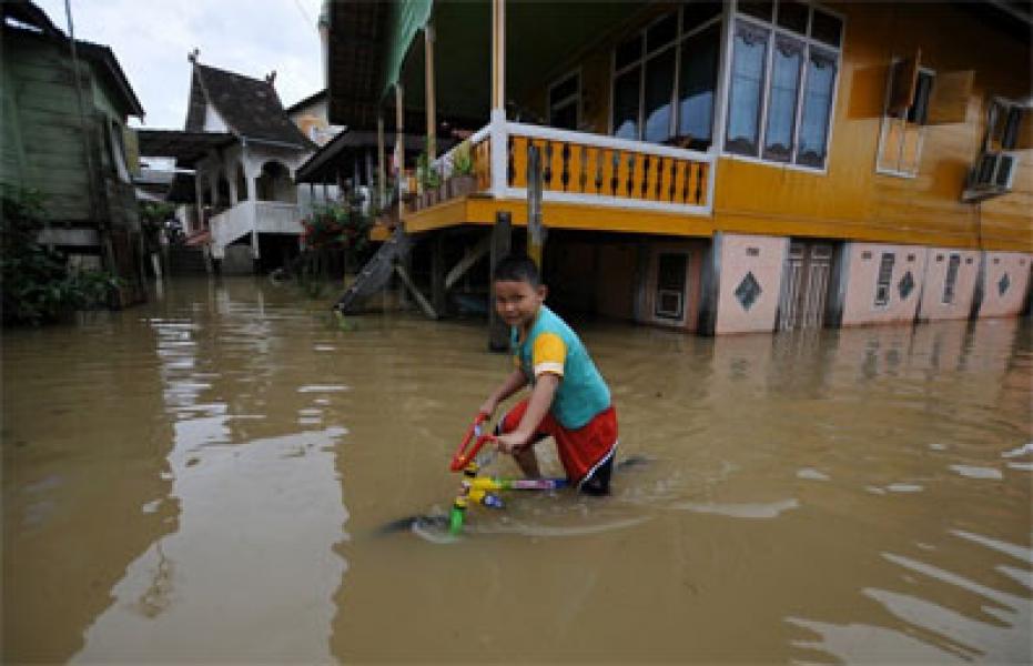 Warga Jambi Korban Banjir Capai 48 Ribu Jiwa