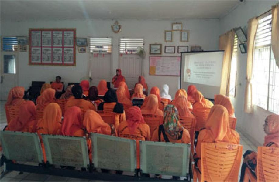 Wujudkan GERMAS, Puskesmas Panipahan Undang Seluruh Bidan