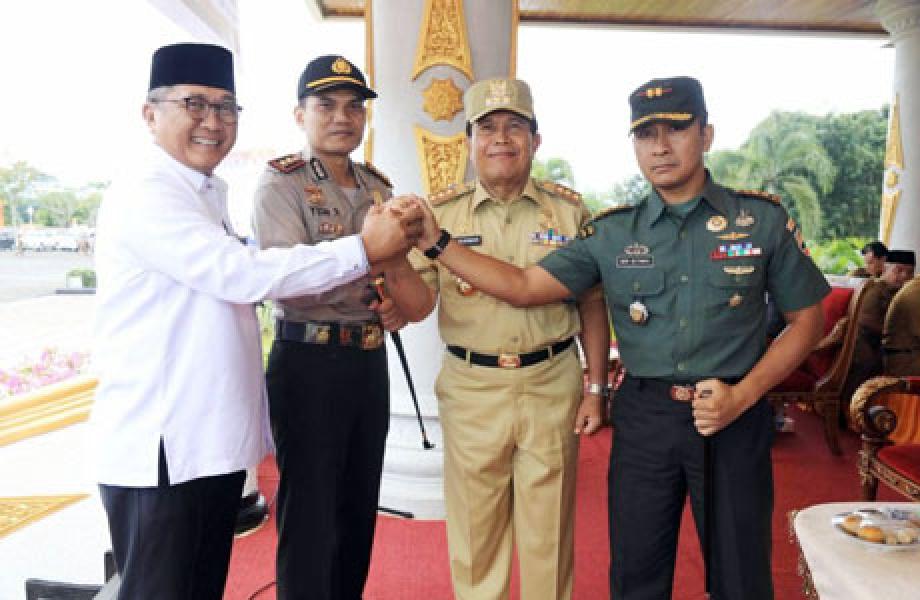Apel Bersama, Ini Kata Dandim 0313/KPR dan Bupati Rohul