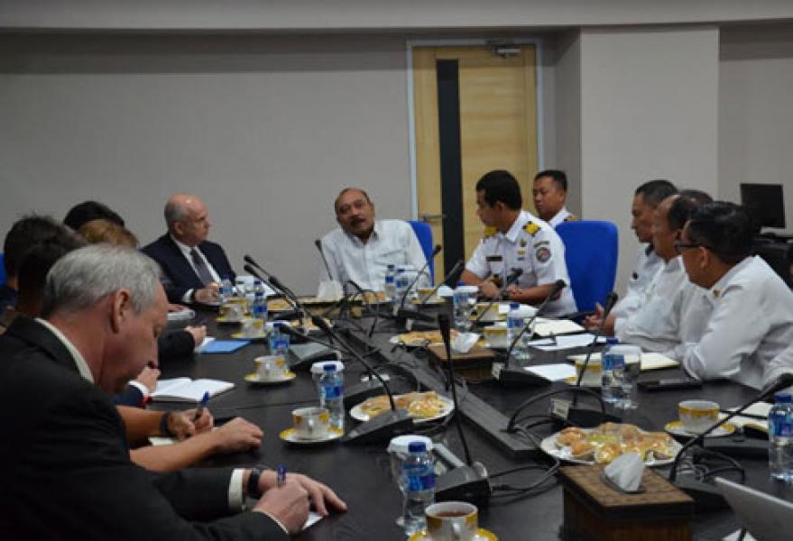 Bakamla RI - USCG Bahas Rencana Aksi Capacity Building