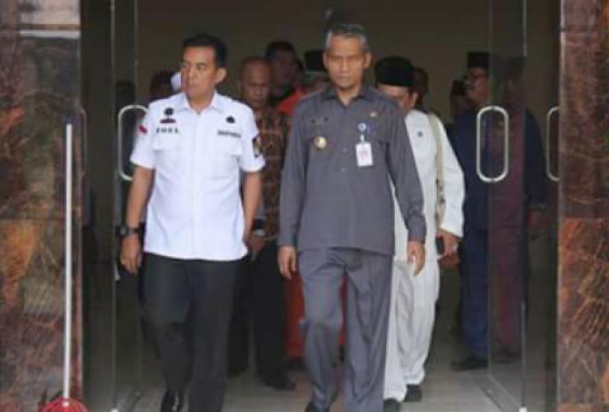 Bangunan Sport Center Tenayan Raya Hampir Rampung 