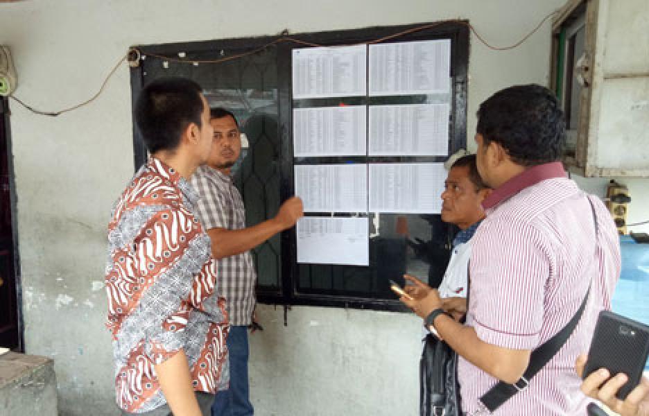 DPS Banyak tak Ditempel, Panwaslu Pekanbaru Ancam Jadikan Temuan