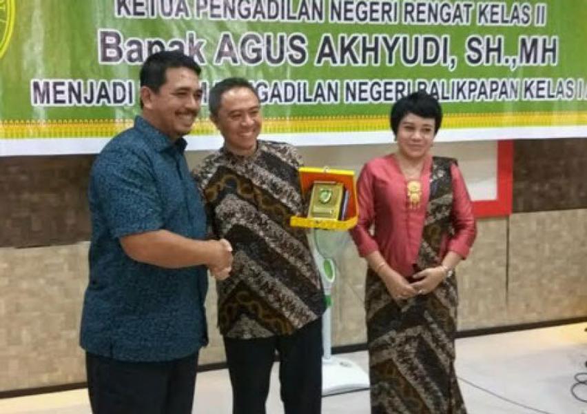 Darma Indo Damanik Ketua PN Rengat gantikan Agus Akhyudi Jadi Hakim PN Samarinda