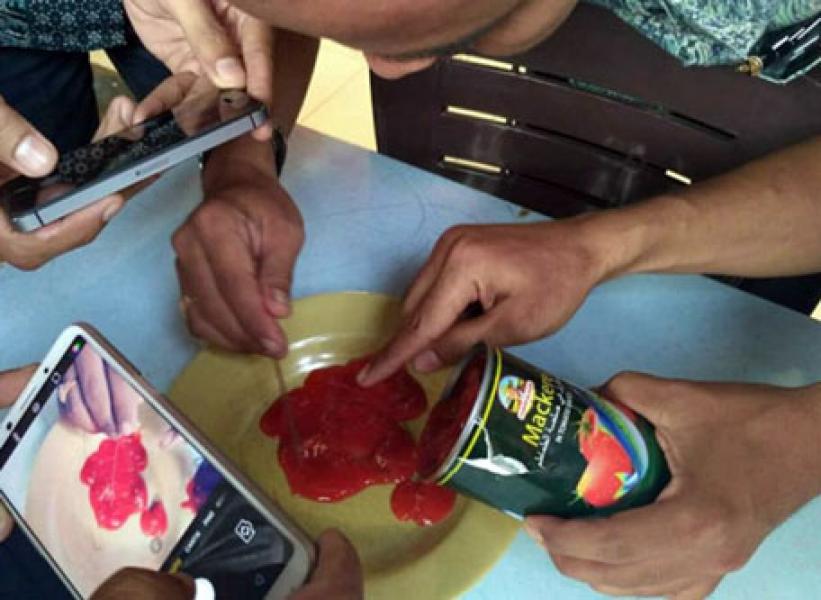 Hasil Uji Lab BBPOM Riau Temukan Cacing Gilig Dalam Sarden Kalengan Farmerjack