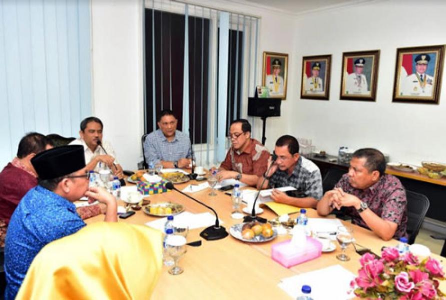 Minta Kepastian Dana Transfer, Sekda Riau Temui Direktur Pendanaan Bappenas 