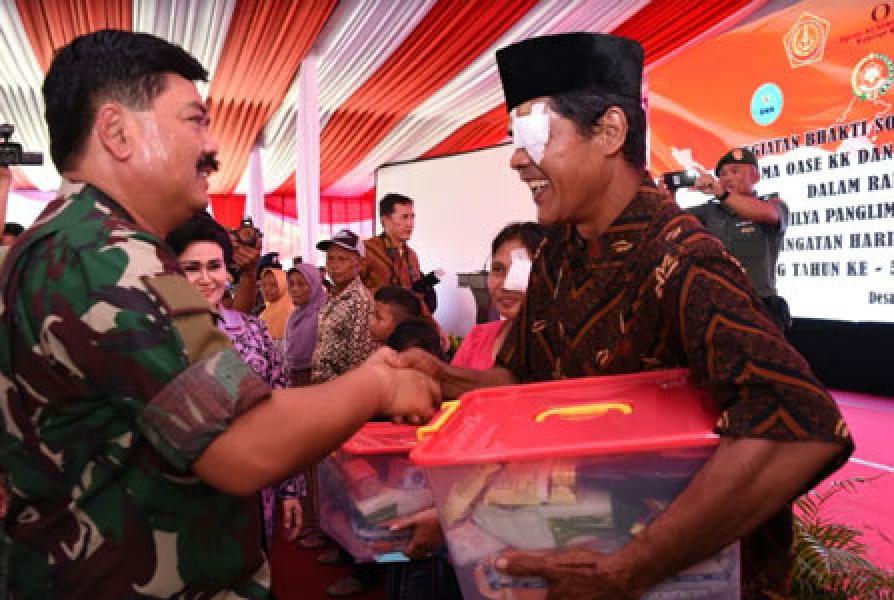 Panglima TNI: Bakti Sosial Kesehatan Wujud Dharma Bakti dan Kepedulian TNI
