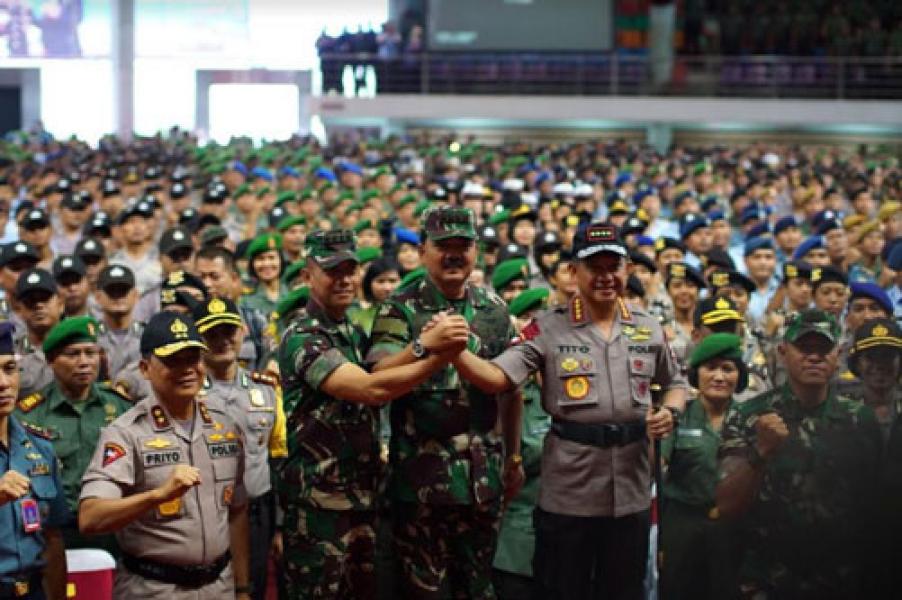 Panglima TNI: Soliditas TNI dan Polri Bukan Hanya Seremonial Belaka  