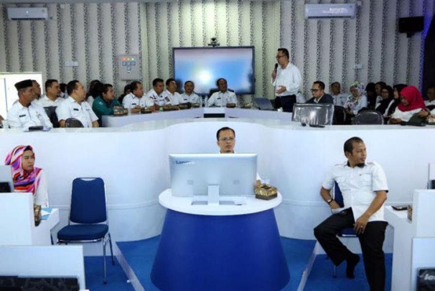 Percepat Smart City, Diskominfo Sosialisasikan Master Pland Command Center