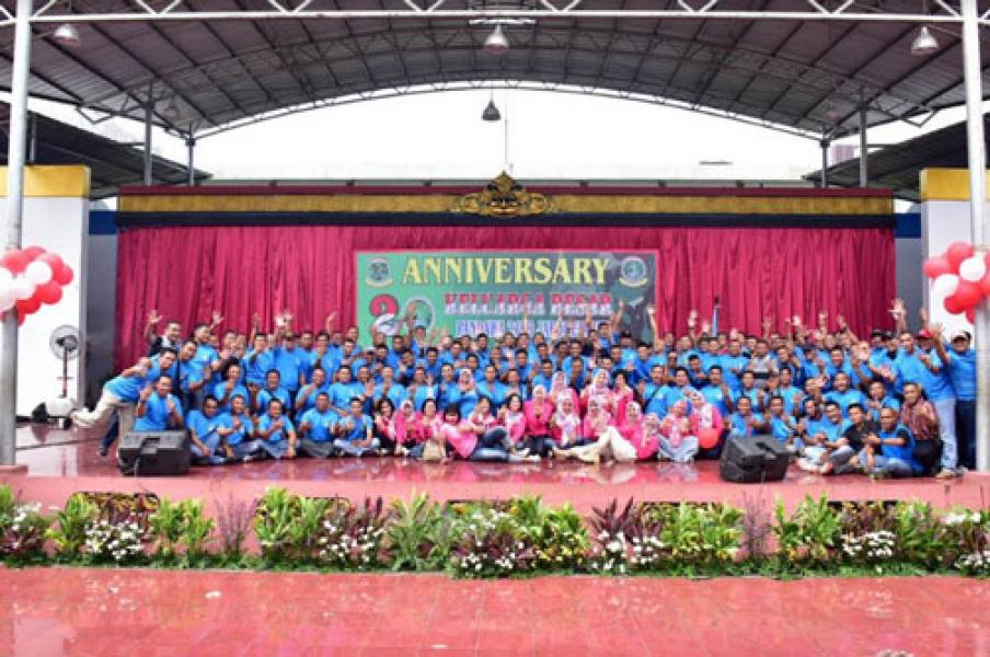 Peringatan HUT Bintara PK V/Pandawa 20 Tahun Pengabdian Setulus Hati