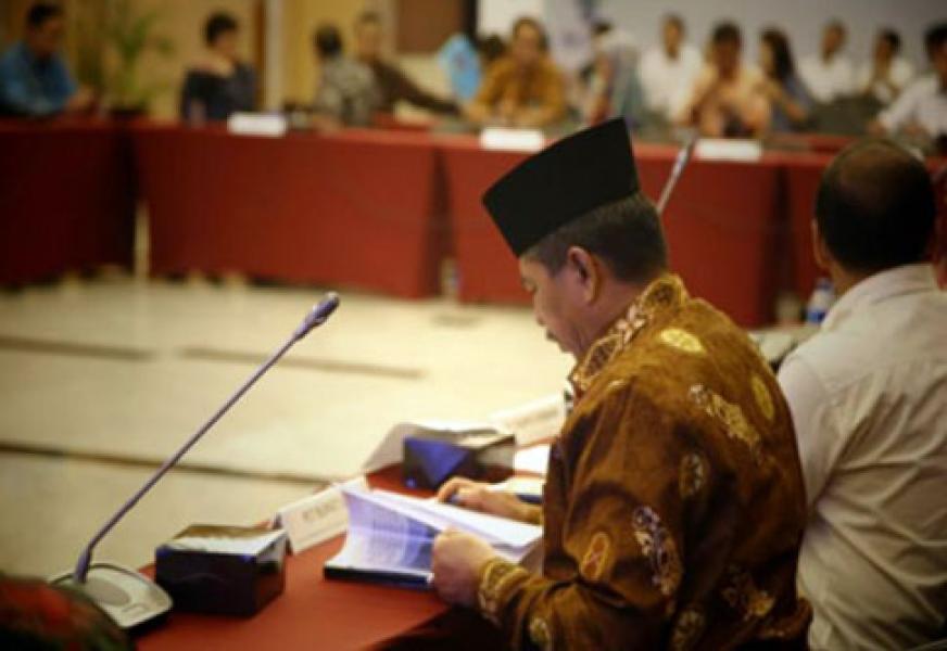Plt Bupati Siak Hadiri Rakor KLIK dan Percepatan Pelaksanaan Berusaha KI