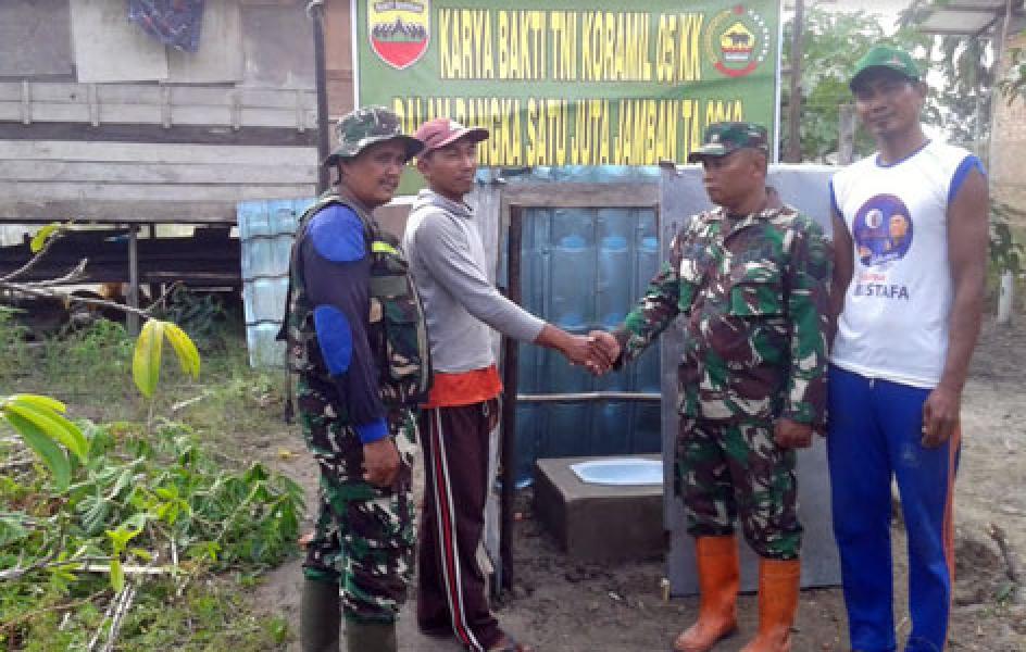 Program Jambanisasi Koramil Kampar, Wujudkan Masyarakat Sehat Dan Sejahtera