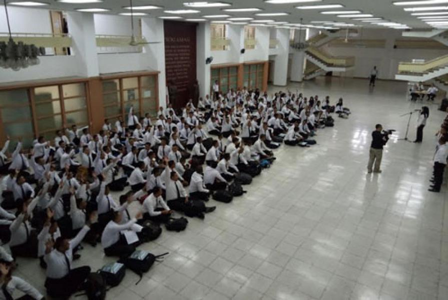 Ratusan CPNS Bakamla RI Padati Aula Gedung Perintis Kemerdekaan