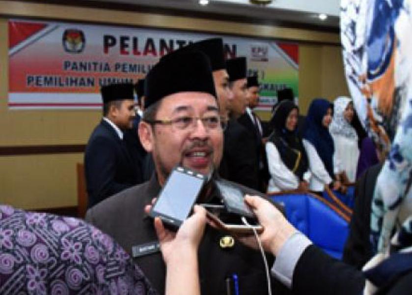 Sekda H Bustami HY Apresiasi KPU Bengkalis