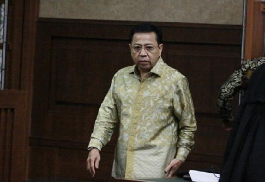 Setya Novanto Dituntut 16 Tahun Penjara oleh Jaksa KPK